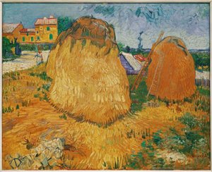 Haystack in Provence by Vincent van Gogh